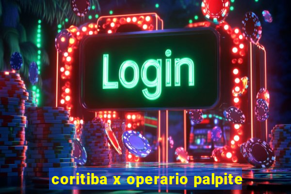 coritiba x operario palpite